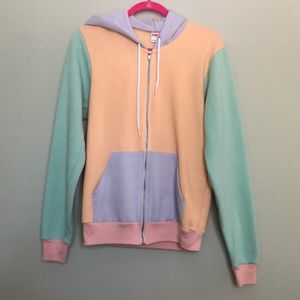 American Apparel Zipped Hoodie